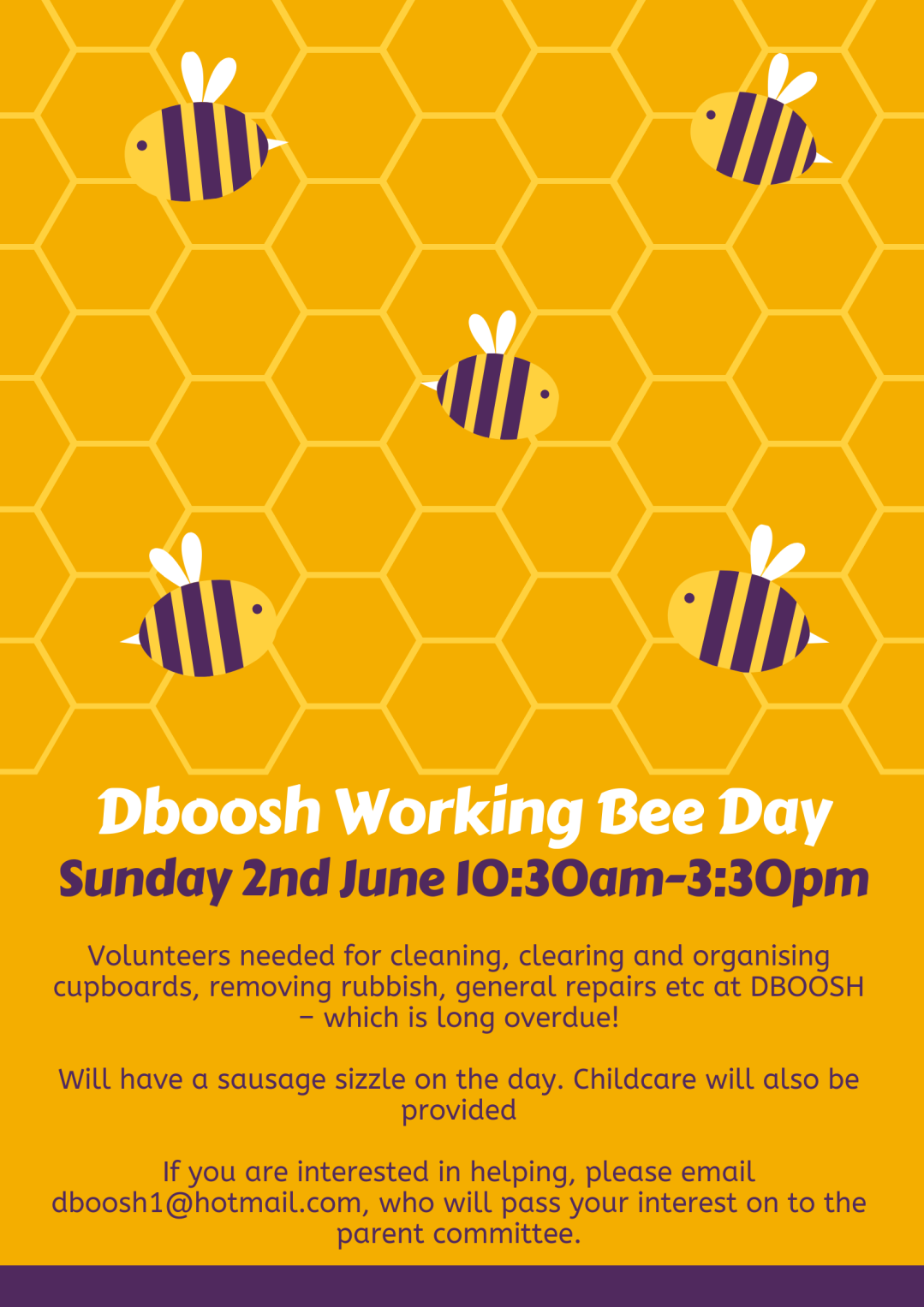 Working Bee Day